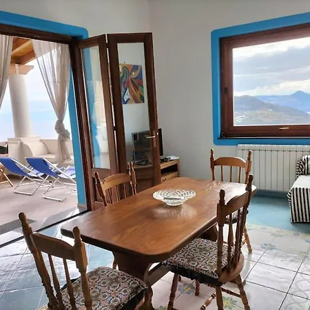 別荘 Scirocco Eolie With Sea View!